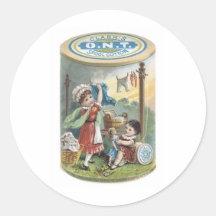 Clarks ONT Spool Cotton Round Sticker
