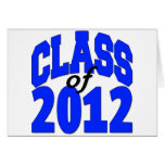 Clas de 2012 (bleu) carte de vœux