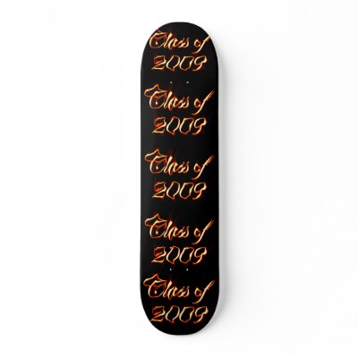CLASS 09 SKATEBOARD FLAME LOGO by DURTIEBIRD