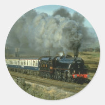 Class 5 No. 5407 crosses the other Clapham Common, Stickers