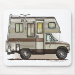 Class C Camper RV Mouse Pad