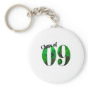 Class of 09 Button #2 (Customizable) keychains