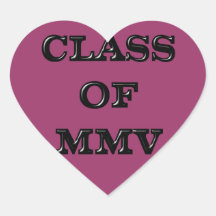 Class of 2005 stickers