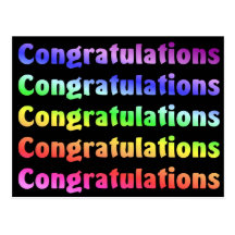 Class of 2007 Congratulations Post Card