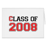 Class of 2008 card