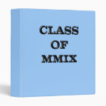 Class of 2009 binder