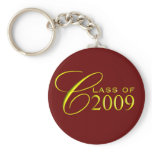 Class of 2009 Garnet and Gold Graduation Key Ring