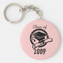 Class of 2009 Keychain (Pink)