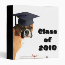 Class of 2010 Boxer Gradutate binder