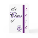 class of 2010 graduation invitation greeting card