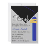 Class Of 2010 Tassel Graduation Invitation (Blue)