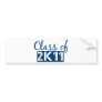 class of 2011 (2K11) Bumper Stickers