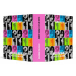 Class Of 2011 Binder Colour Pink Number