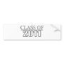 Class of 2011 bumper sticker