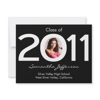 Class of 2011 Circle Photo Graduation Announcement by CustomInvites