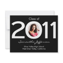 Class of 2011 Circle Photo Graduation Announcement