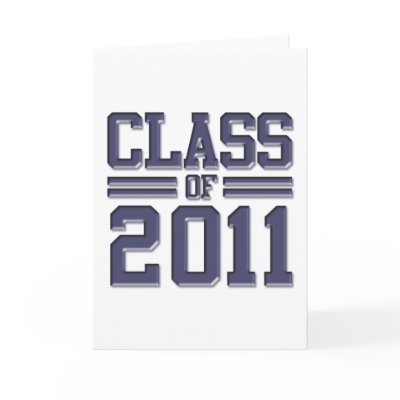 Class of 2011 Graduation Greeting Card by Piratesvsninjas