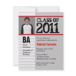 Class Of 2011 Graduation Invitation PXR136