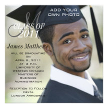 Class of 2011 Graduation Invitations Photo