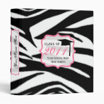 Class of 2011 Graudation Binder - Zebra & Pink