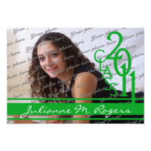 Class of 2011/ green invitations