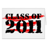 CLASS OF 2011 GREETING CARD