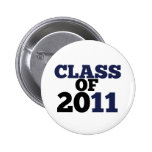 Class of 2011 pinback buttons
