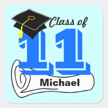 Class of 2011 Sticker Cap Diploma 2