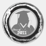 Class of 2011 Sticker Gown 10 Silver Medal Girl