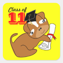 Class of 2011 Sticker Puppy 1