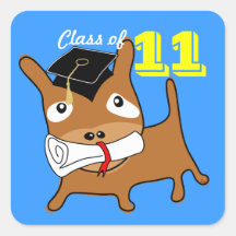 Class of 2011 Sticker Puppy 2