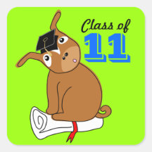 Class of 2011 Sticker Puppy 3