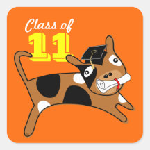 Class of 2011 Sticker Puppy 5