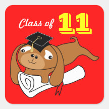 Class of 2011 Sticker Puppy 7