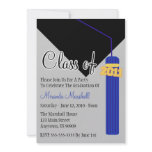 Class Of 2011 Tassel Graduation Invitation (Blue)