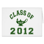 Class of 2012 BSN - Green Greeting Card