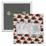 Class of 2012 Cut Out Photo Frame -Cap and Diploma Buttons