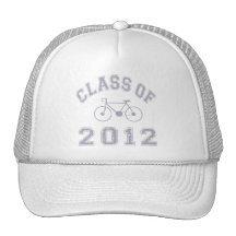 Class Of 2012 Cyclist - Grey 2 D Hats