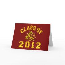 Class Of 2012 Dragon - Gold Card