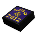 Class Of 2012 Dragon - Gold Keepsake Boxes