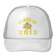 Class Of 2012 Dragon - Gold Trucker Hats