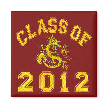 Class Of 2012 Dragon Refrigerator Magnets