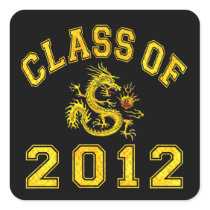 Class of 2012 Dragon Sticker