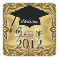 Class Of 2012 Gold Graduation Seals