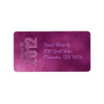 Class of 2012 Graduation Address Label