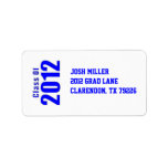 Class of 2012 Graduation Address Label