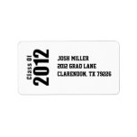 Class of 2012 Graduation Address Label