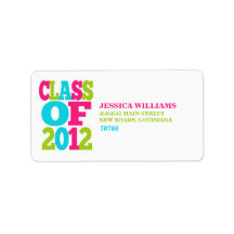 Class of 2012 | Graduation Labels