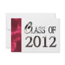 Class Of 2012 Graduation Party Invitations
