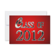 Class Of 2012 Graduation Party Invitations